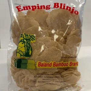 Emping blinjo bakland bamboo brand