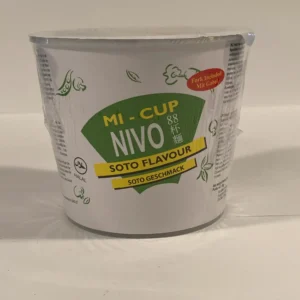 Mi-cup Nivo Soto flavour noodles