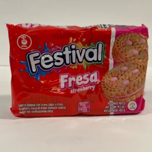 Fesitval Aardbei koekjes (12x4)