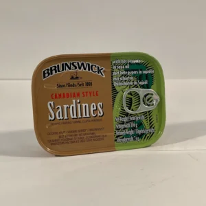 Brunswick Sardines Hot Peppers in Soja olie