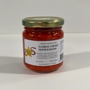 Sovan's Toko Sambal Ghost Pepper Rood