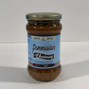 Lekker Bekkie Pommisitair Chutney