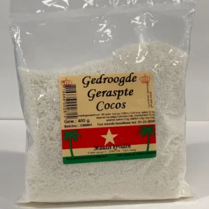 Maussi Kruiden - Gedroogde geraspte cocos (400 gram)