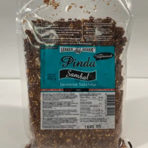 Lekker Bekkie Pinda Sambal Vegetarisch (450gram)