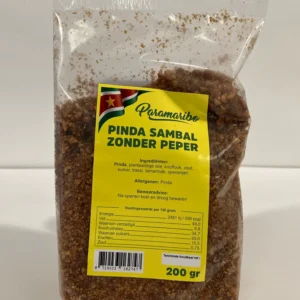 Paramaribo Pinda Sambal Zonder Peper