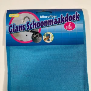 Glans Schoonmaakdoek 2 stuks
