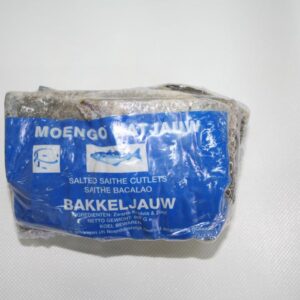 Bakkeljauw met graat 600gram