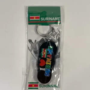 Sleutelhanger Slipper I Love Suriname