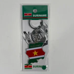 Sleutelhanger Kaart Suriname