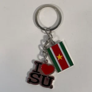 Sleutelhanger - Vlag en ILoveSU